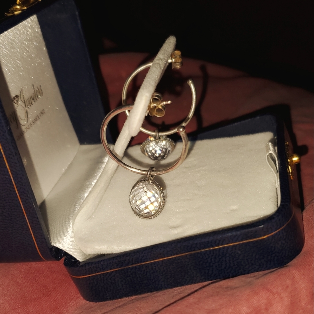 Hoop earrings